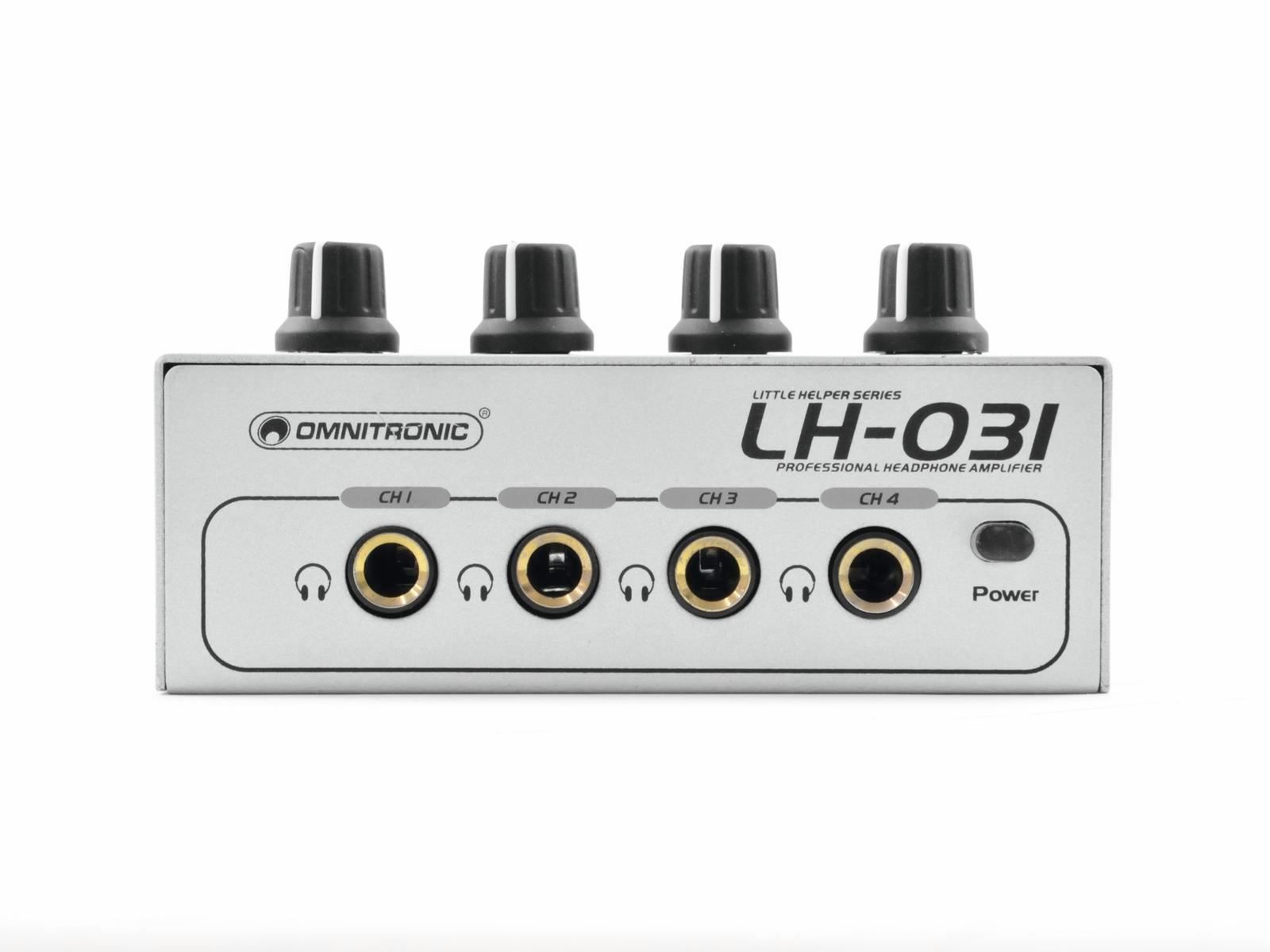 Amplificatori: OMNITRONIC LH-031 Kopfhörerverstärker – Nuovo e nell'imballaggio originale da Däniken SO venduto da Profog1 6