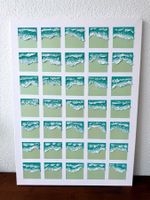 Textured art - waves variations.