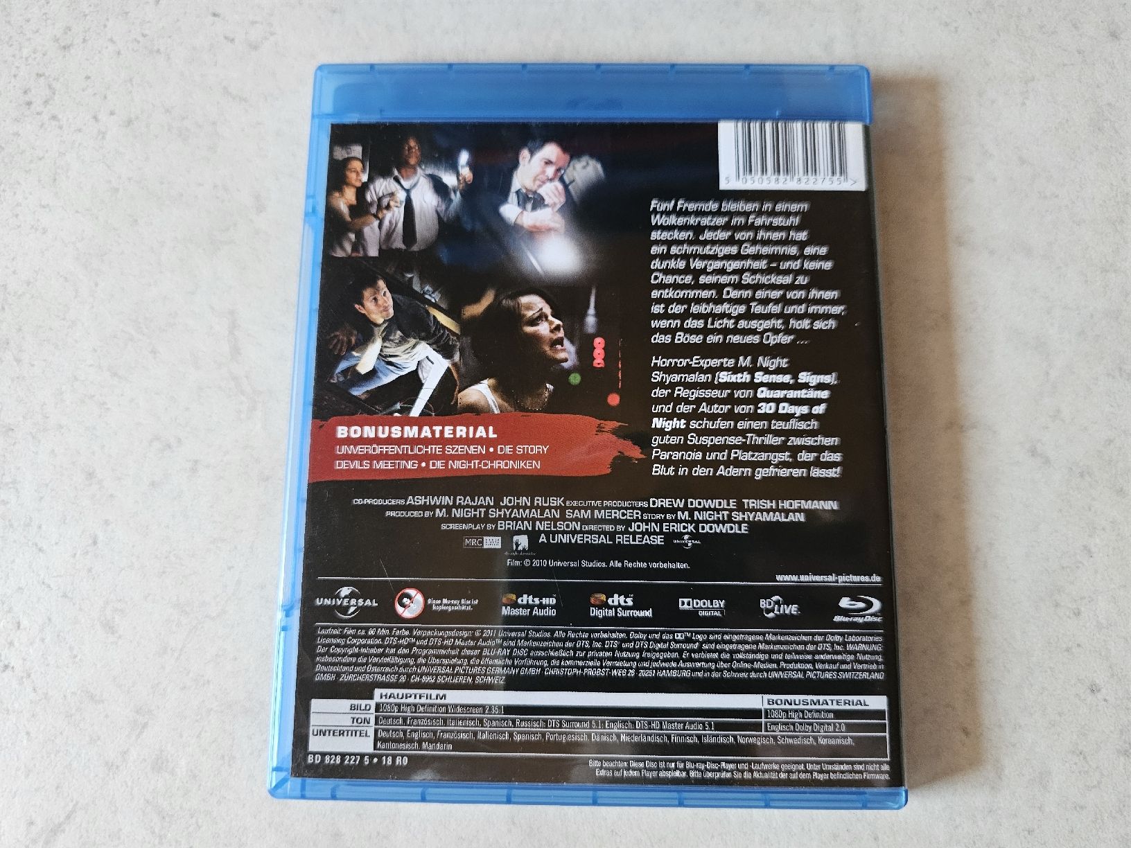 Tous les DVDs: Devil  /  Bluray – D'occasion à Schneisingen par backstore24 1