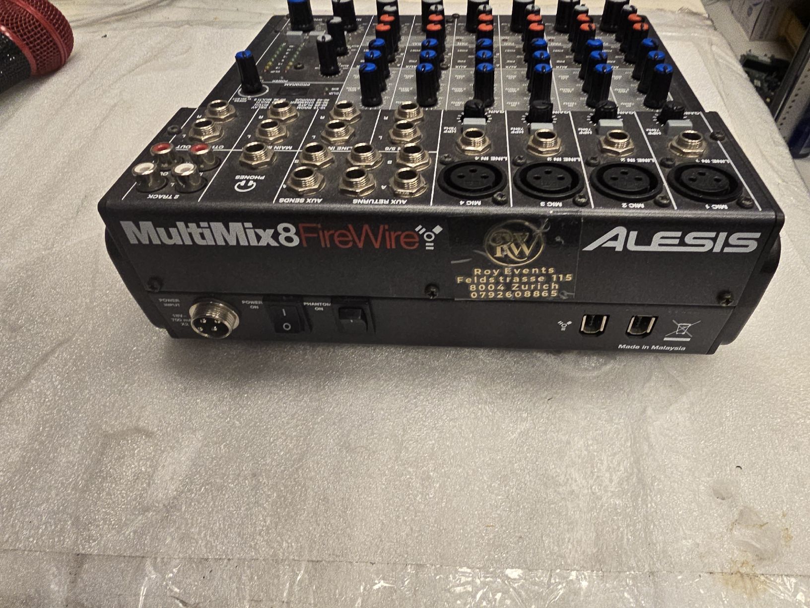 Alesis Mischpulte: ALESIS MultiMix 8 FireWire DEFECT – Defekt aus Zürich von Roy-Events-Zurich 1