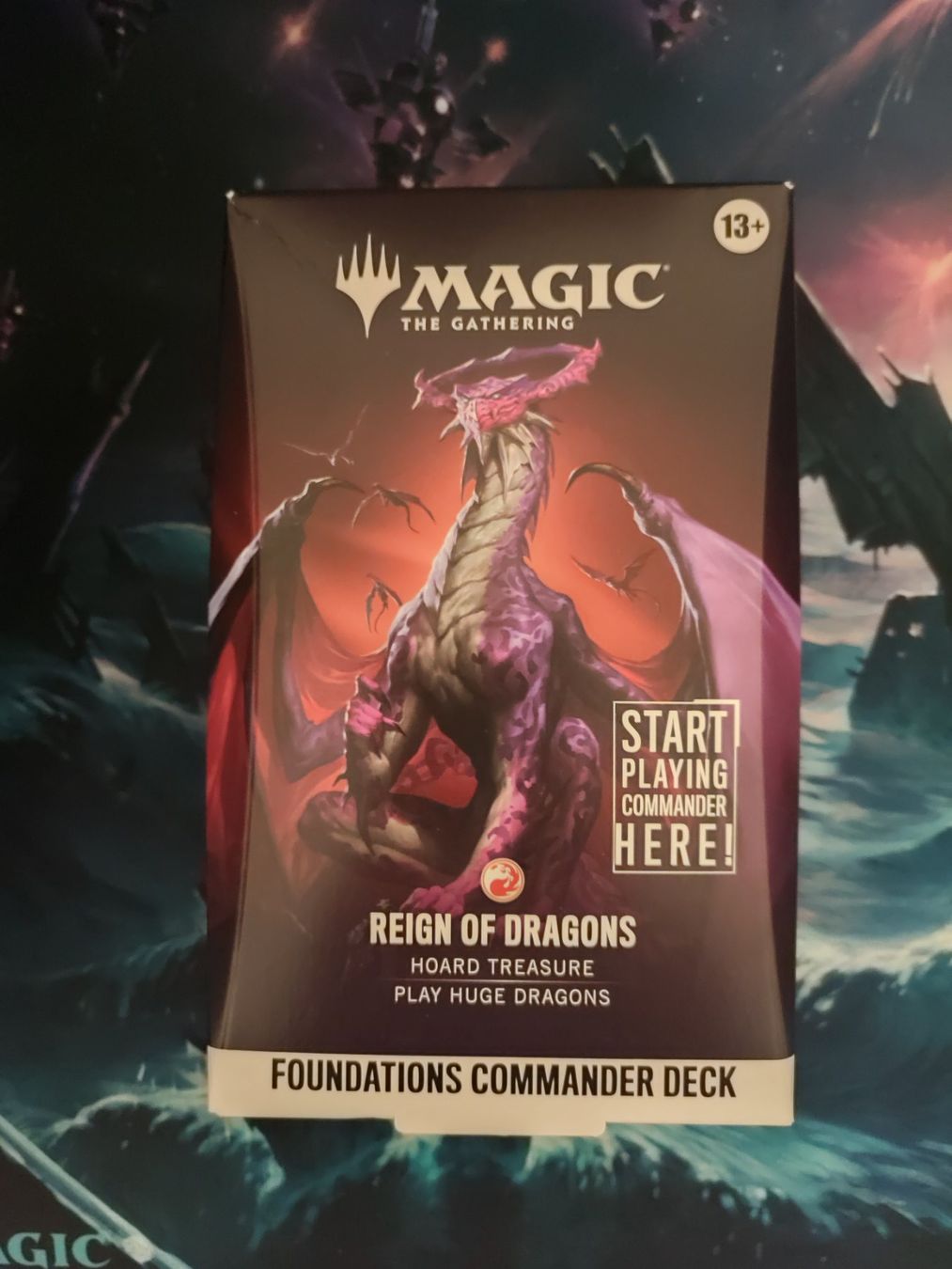 Spiele: MTG Foundations: Reign of Dragons Commander Deck – Neu und originalverpackt aus Bussigny von Ronin_CH 1