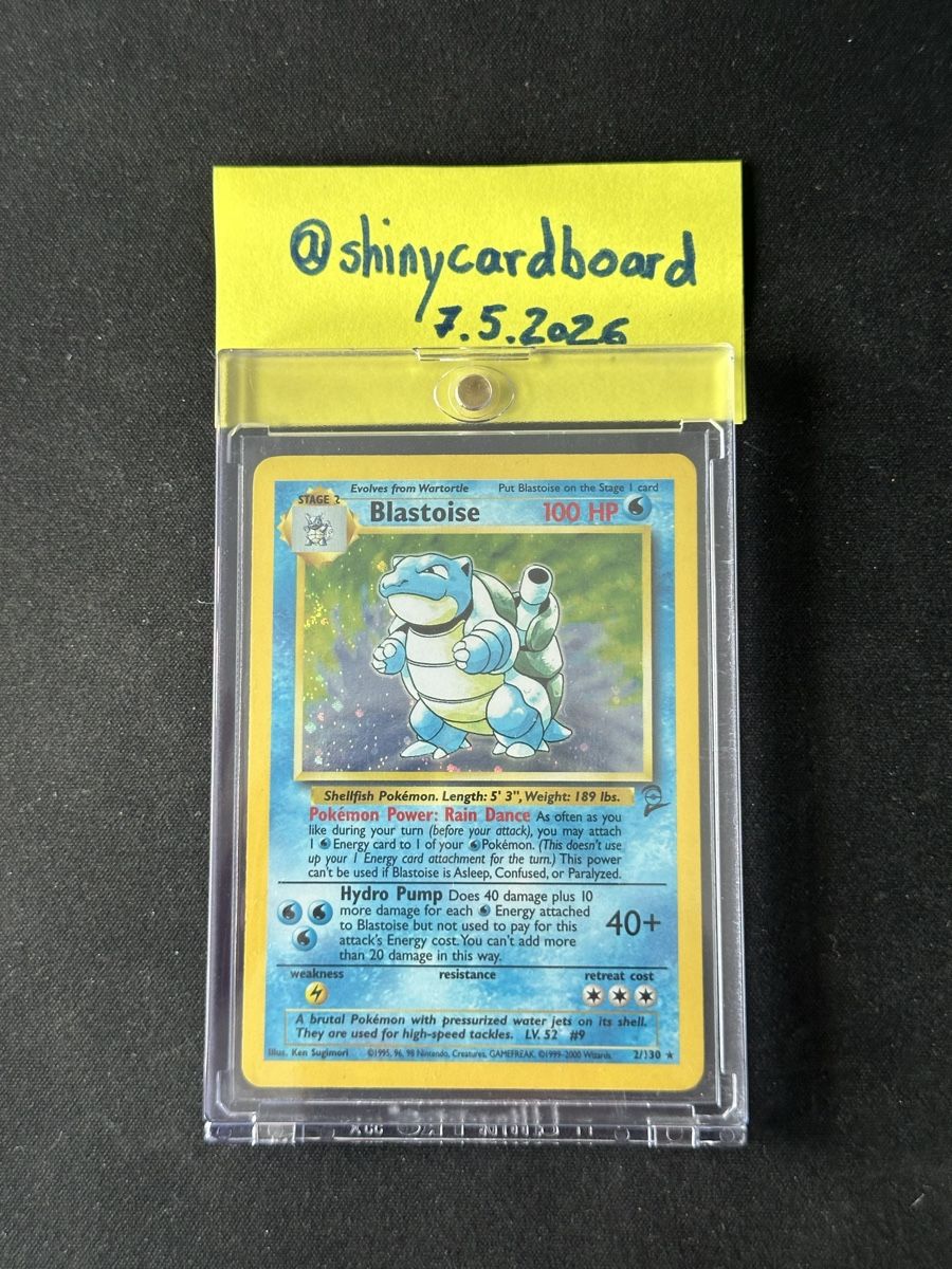 Pokémon Carte collezionabili: Vintage Pokémon Blastoise, Base Set 2 #2/130 – Nuovo (secondo la descrizione) da Wil SG venduto da shinycardboard
