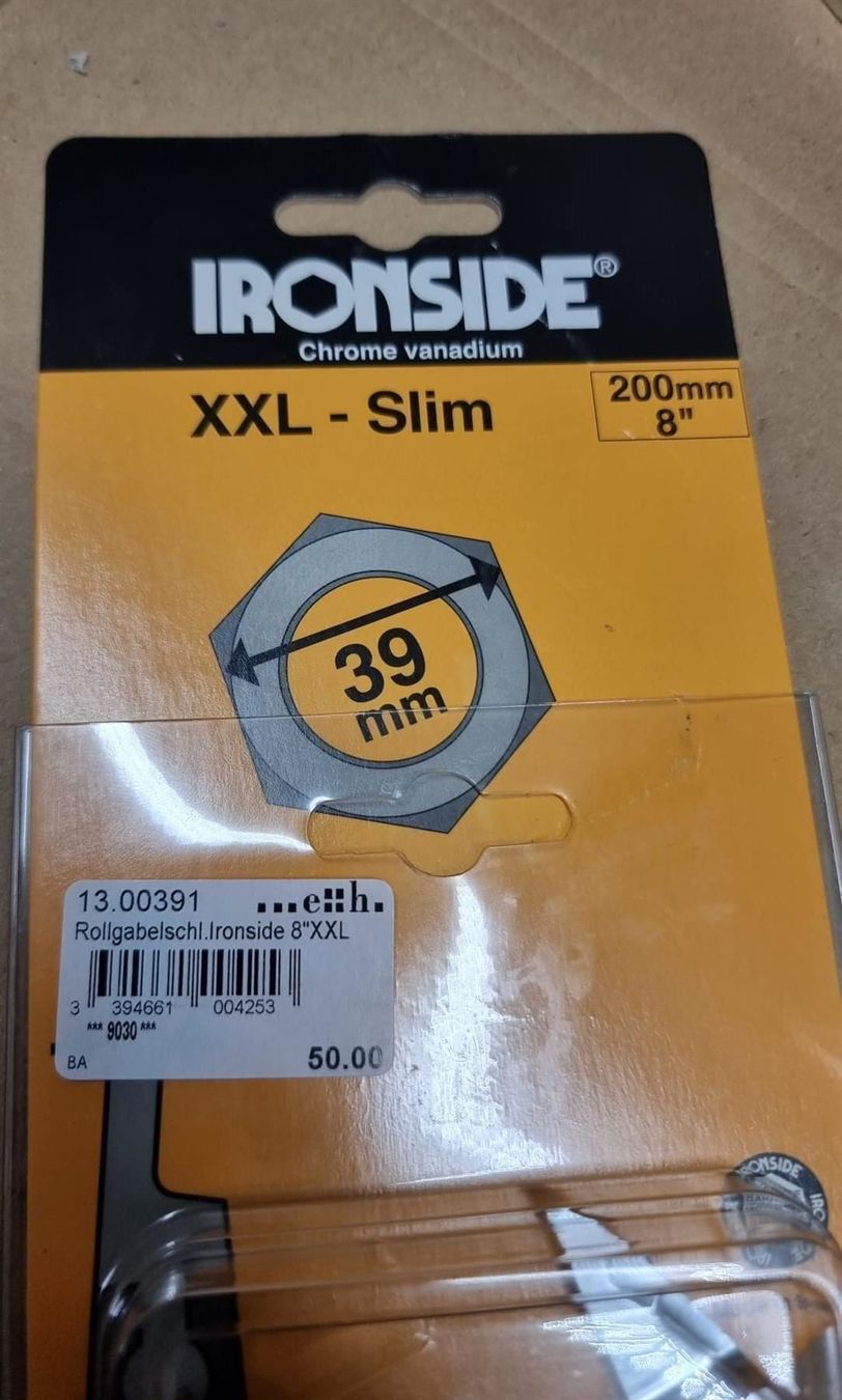 Alle Werkzeuge: Rollgabelschlüssel IRONSIDE XXL-Slim 8" – Neu (gemäss Beschreibung) aus Rebstein von James-Dean 2
