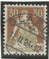 GLARUs 11.02.24 auf Zu#110 Mi#104x Vollstempel [10B8]