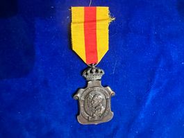 Spanien: Medaille Verfassungseid König Alfons XII 1920 (KoA