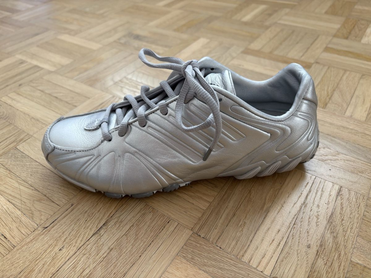 Adidas Scarpe da donna: Adidas Ledersneaker Ghost Sprint silber Gr 38 – Usato da Basel venduto da goofy2011 1