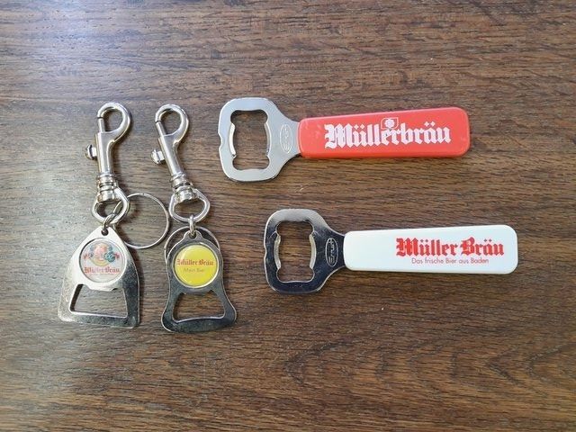 Altro in Stoviglie & Bicchieri: Bier Brauerei Müller Baden Flaschenöffner – Usato da St.Gallen venduto da Stocken64