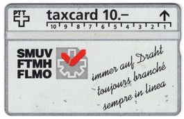 SMUV / FTMH / FLMO - seltene Firmen Taxcard