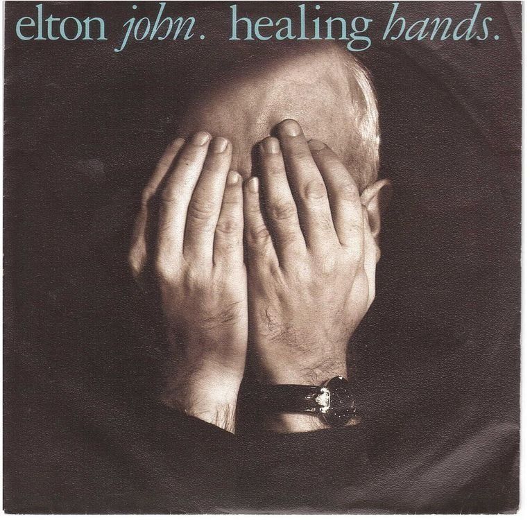 Dischi in vinile: Elton John  --  Healing Hands  Single7 – Usato da Oberwil (Dägerlen) venduto da asteng