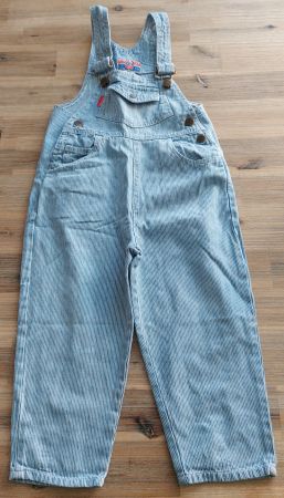 Dünne Latzhose gestreift Grösse 98 von H&M