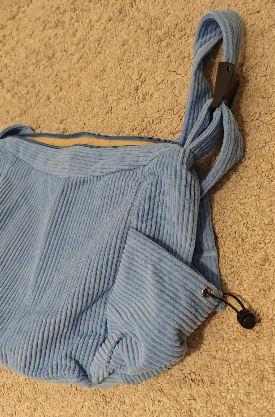 Taschen für Damen: Hellblaue Cord Umhängetasche – Neu (gemäss Beschreibung) aus Bülach von mastika82 4