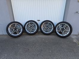 Winterrad, Alufelge AMG mit Michelin Pilot Alpin, 245/40 R19