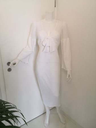 🤩MADELAINE NACHTHEMD WEISS MIT SCHLEIFFE NEU