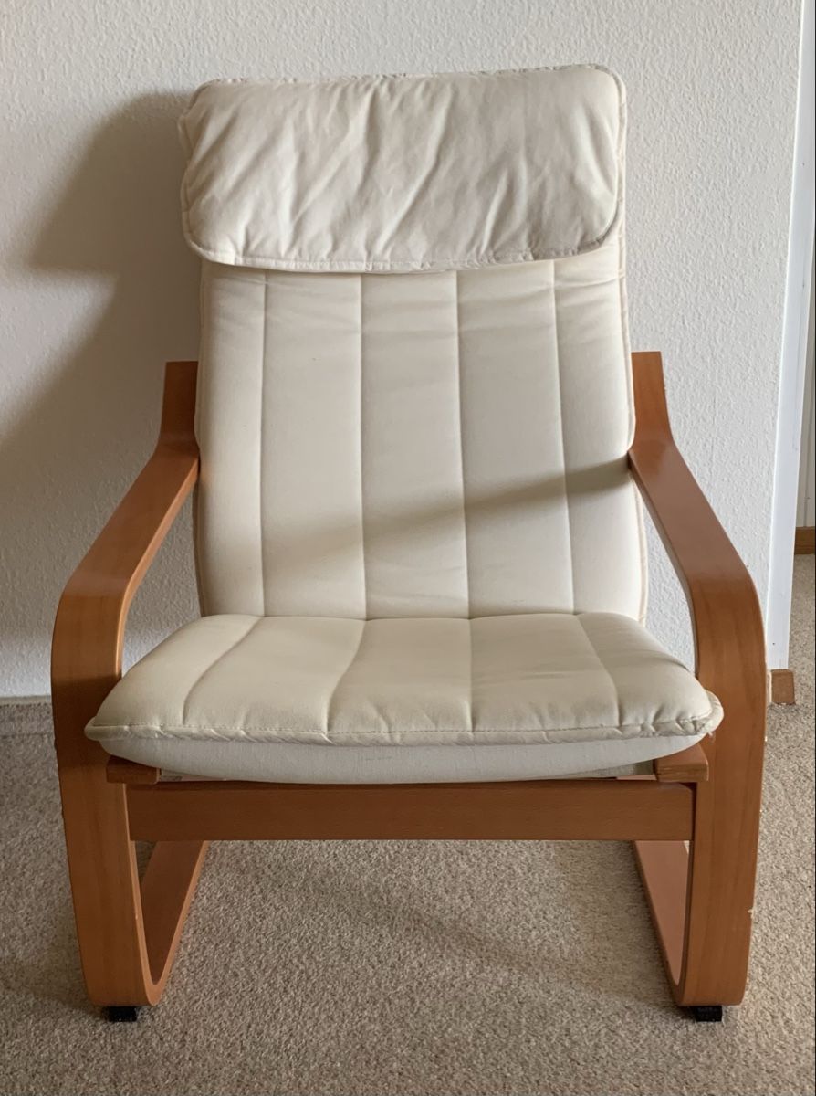 Ikea Poltrone: Ikea-Sessel Freischwinger „Poäng“ – Usato da Schaffhausen venduto da wunderpraechtig