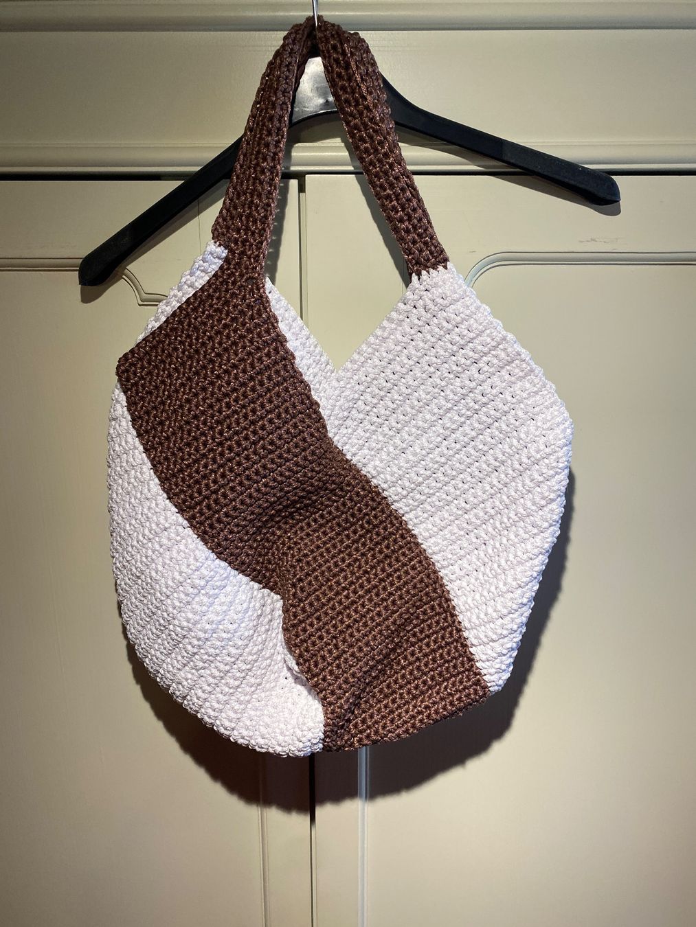 Borse da donna: HANDTASCHE WEISS-BROWN – Nuovo e nell'imballaggio originale da Meienried venduto da ManuelaBoutique 4
