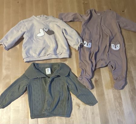 Lot de vêtements bébé (3 pièces)- Taille 2/3 mois comme neuf