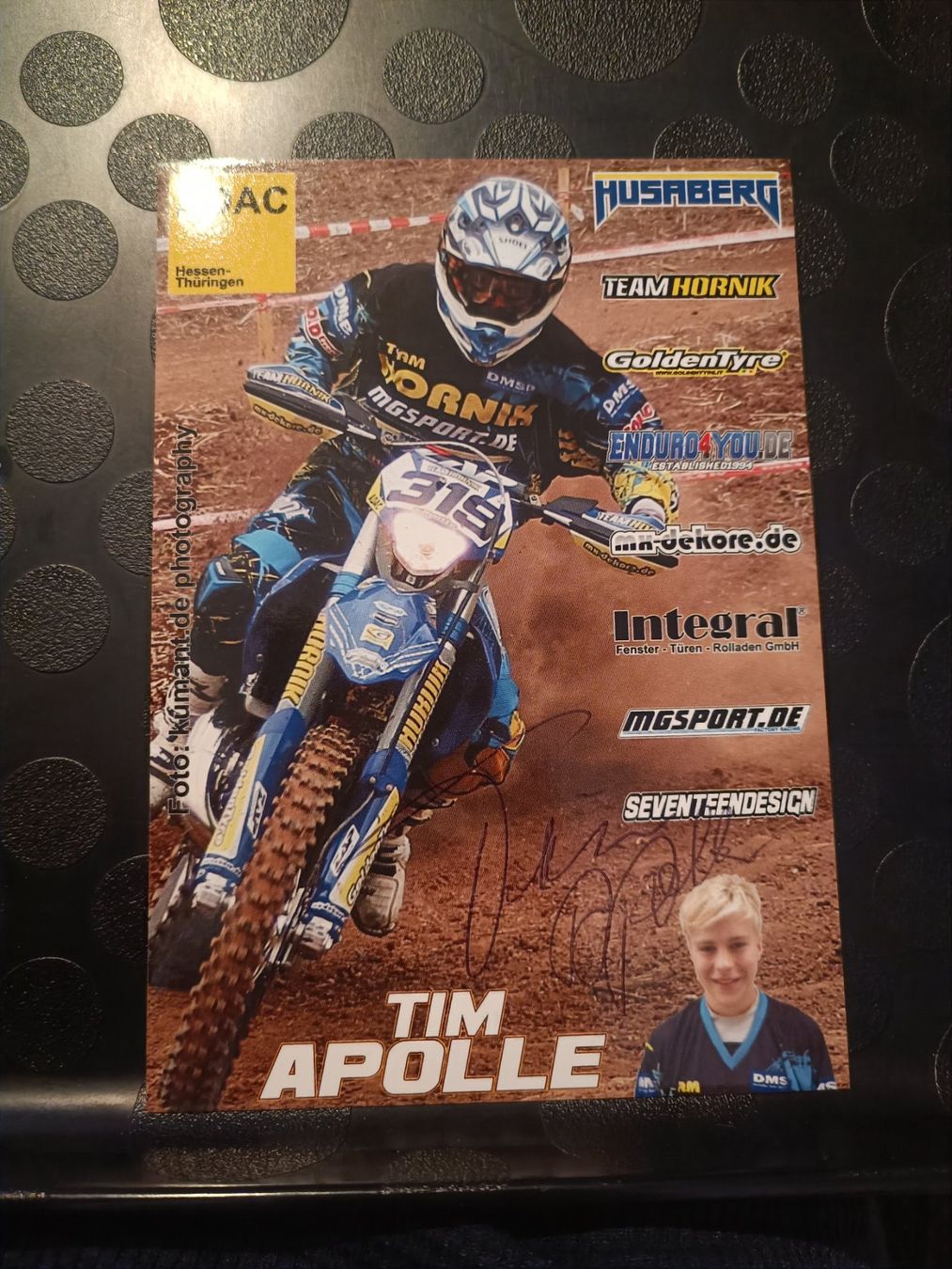 Autographes: Tim Apolle - Motocross – D'occasion à Menziken par Artographs