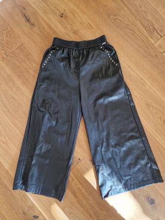 Liu Jo Wide Leg Hose Kunstleder