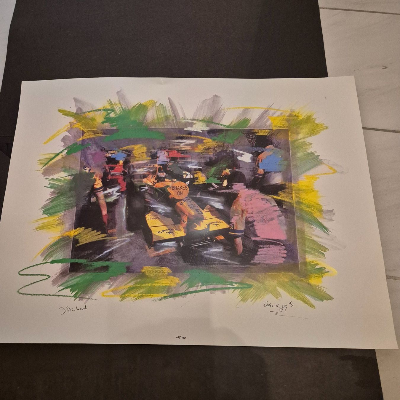 Poster & Bilder: Automobile Kunst von D.Reinhard – Neu und originalverpackt aus Arni AG von kurtrmeier 2