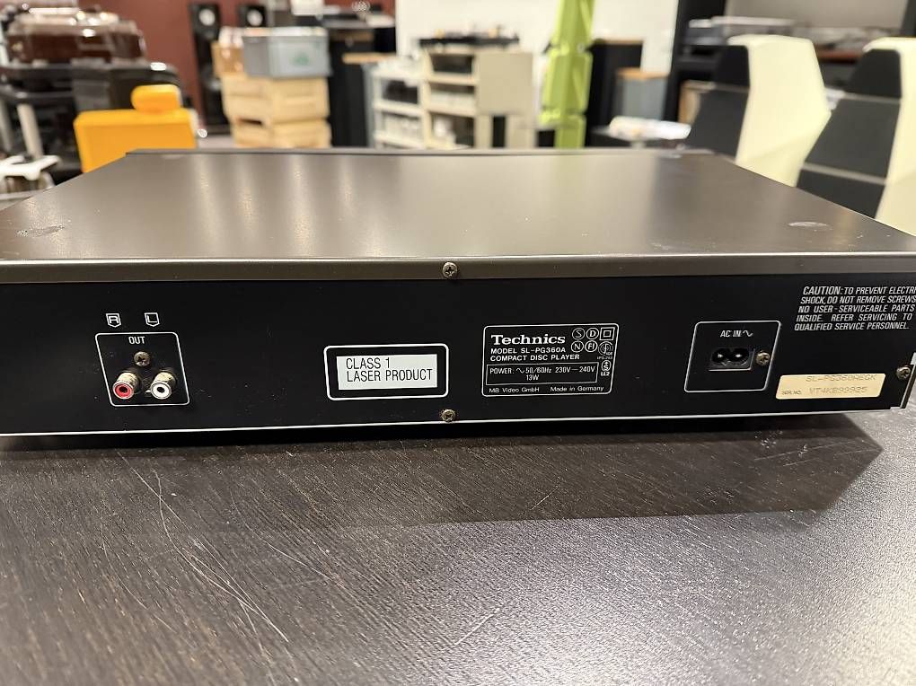 CD: CD Player Technics SL PG 360 – Usato da dietlikon venduto da avspalinger 3