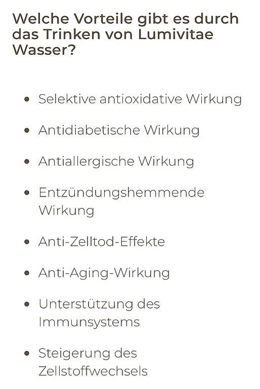Borracce & Thermos: Lumi Vitae Cellpower Flasche  – Usato da Walchwil venduto da Zugi67 2
