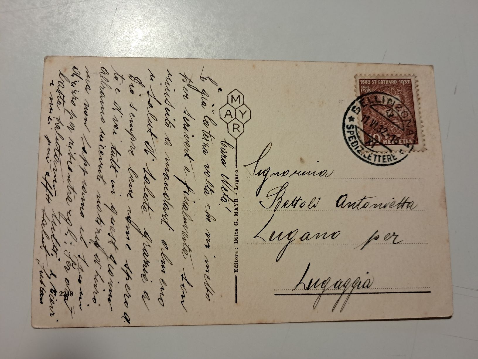 Cartoline postali: Bellinzona di notte – Usato da Gorduno venduto da ema_7yhp 1