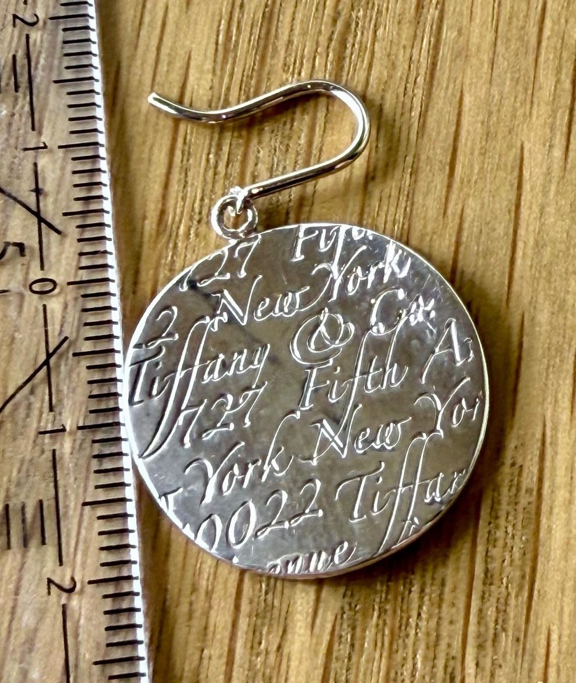 Tiffany & Co. Ohrringe & -stecker: Echte Tiffany & Co Noten Disc Ohrringe - Sterling Silber – Gebraucht aus Aadorf von MediaGuru 4