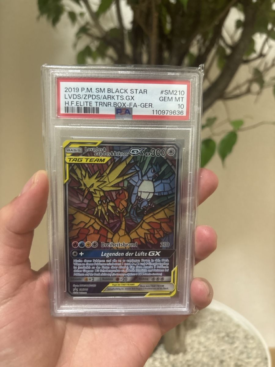 Pokémon Carte collezionabili: Pokémon Zapdos GX PSA 10 – Nuovo e nell'imballaggio originale da Genève venduto da SAQR12 2