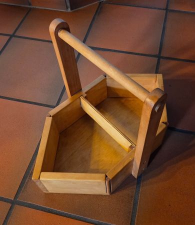 Flaschenträger aus Holz