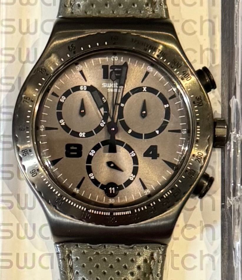 Swatch Orologi: **** SWATCH CHRONO NEW IRONY PARIOLI YVS400 **** – Nuovo e nell'imballaggio originale da Giumaglio venduto da soloemi