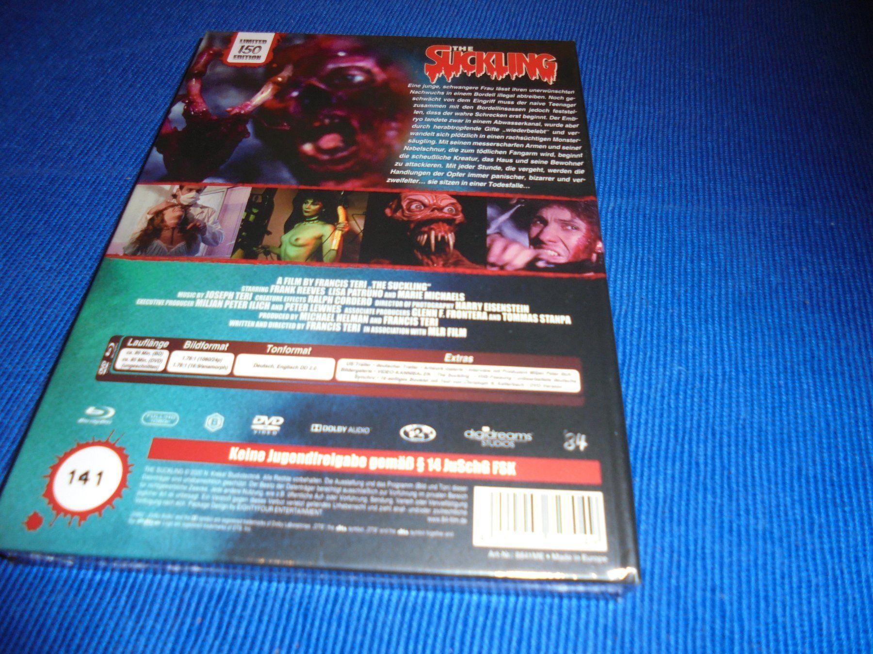 Tutti i DVDs: Mediabook  The Suckling / Lim.141/150 / Label 84 / E – Nuovo e nell'imballaggio originale da Wattenwil venduto da Firebird1 1