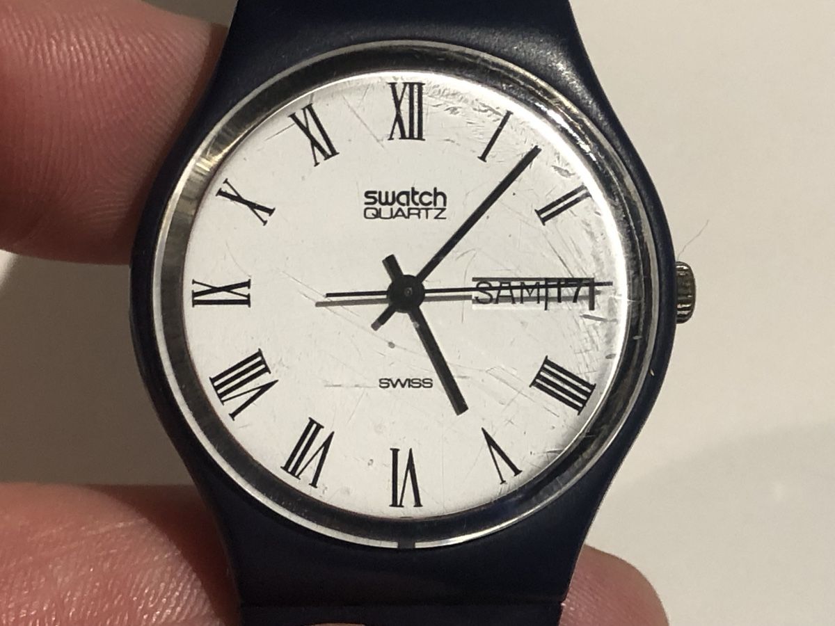 Swatch Orologi: Swatch 1984 GN702 neuwertig – Nuovo (secondo la descrizione) da Lufingen venduto da Rac0