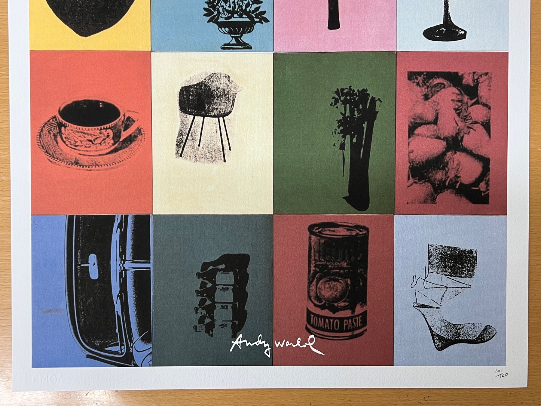 Dipinti: Andy Warhol « Collage » 101/500 – Nuovo (secondo la descrizione) da Basel venduto da La.Bonne.affaire 3