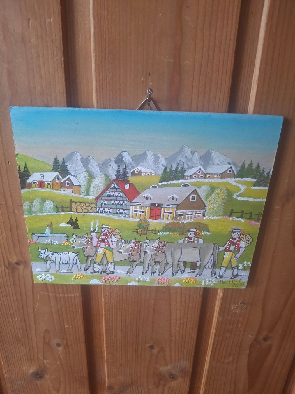 Dipinti: Wunderschöne Sommer Mini Bild *** 3 – Usato da Zürich venduto da Soragno50
