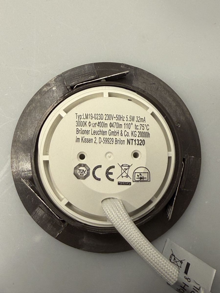 Lampade: 3 braune LED Spot – Usato da Neuheim venduto da Sandokan39 5