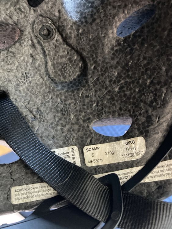 Giro Caschi: Kinderfahrradhelm Giro Scamp S ( 49-53cm) – Usato da Münchenstein venduto da nuk2018 4
