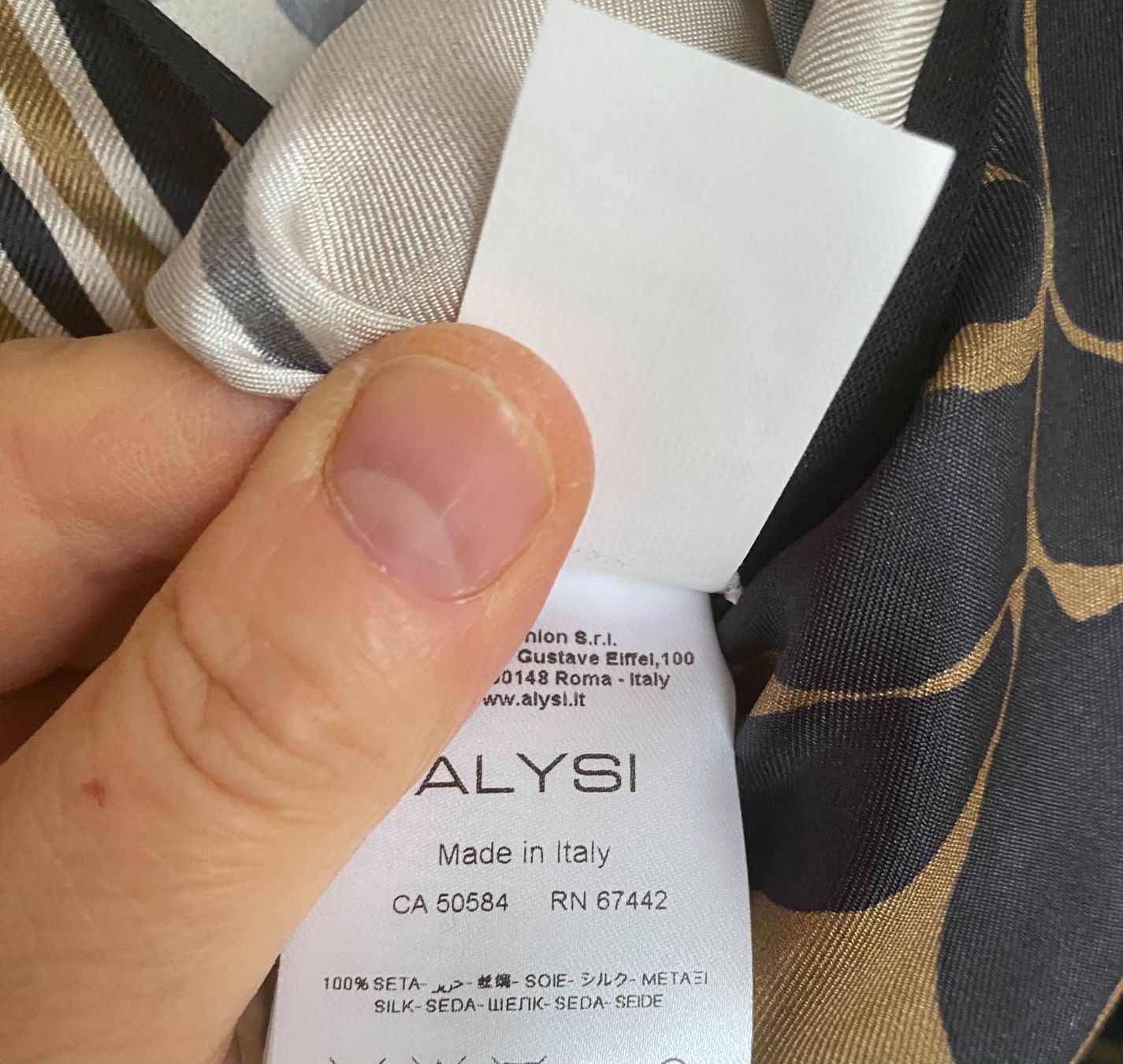 Vestiti: Kleid aus Seide – Nuovo (secondo la descrizione) da Subingen venduto da terli 7