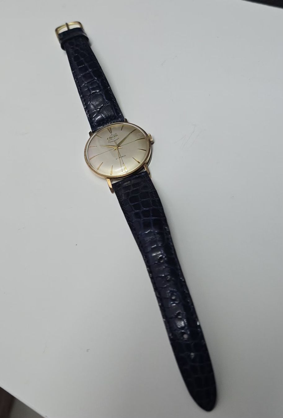 Enicar Montres: Enicar Ultrasonic Hand-wind 35,1mm – D'occasion à Minusio par AGSuhren 5