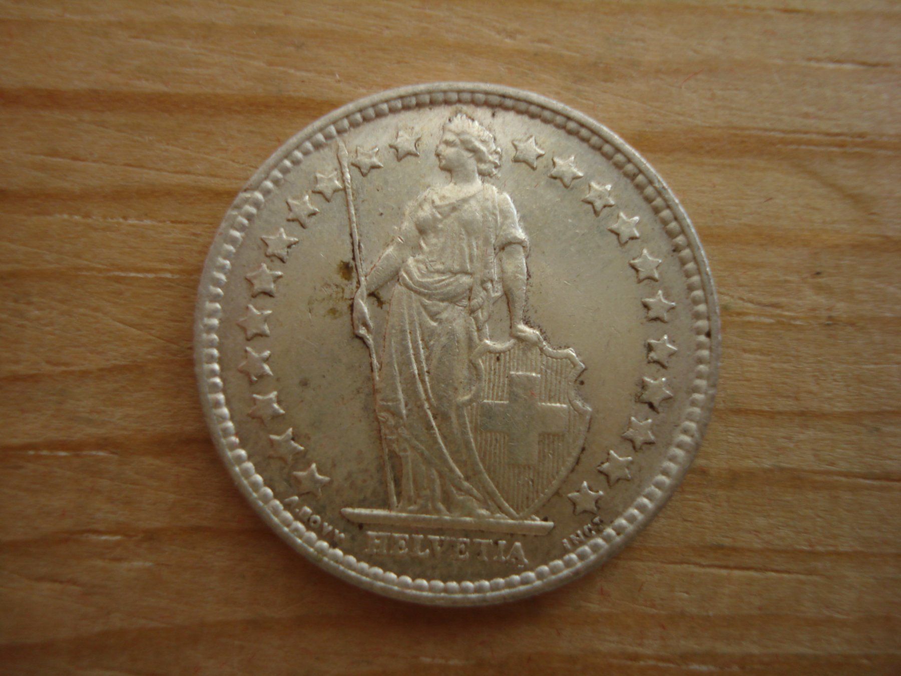 Alle Münzen: (S1)      1/2 Franken 1940 UNZ – Gebraucht aus Erlach von Net-Coins 1