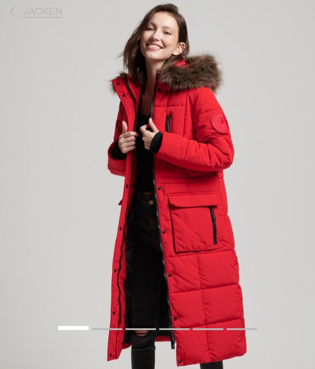 Superdry Manteaux: Daunenmantel von Superdry – D'occasion à Wolfwil par SecondOwner 1