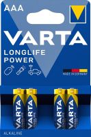 Varta Alkaline Longlife AAA, LR03, Ablaufdatum 12.2035