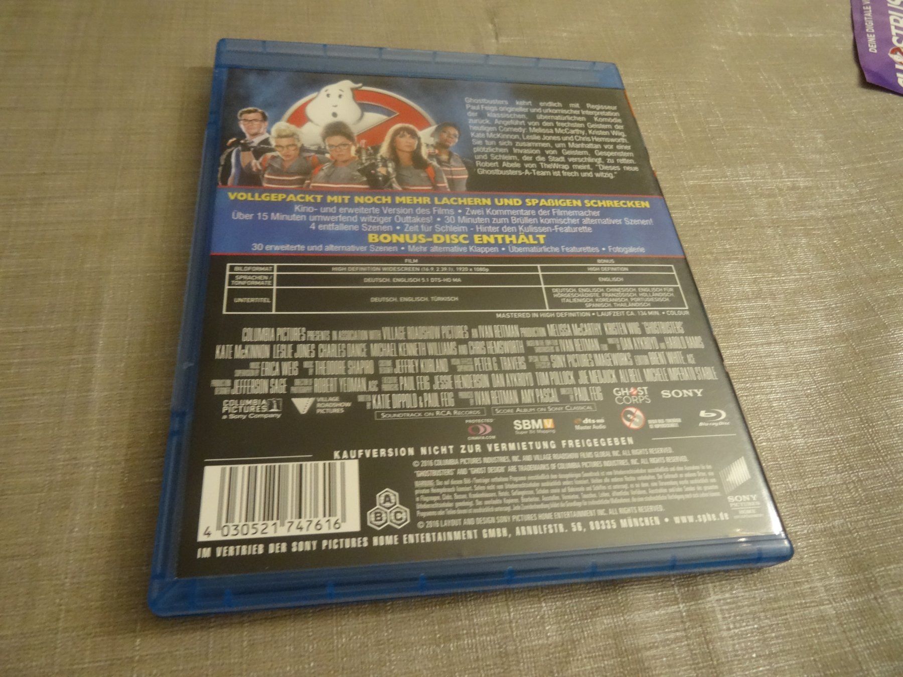 Tutti i DVDs: Ghostbusters: Answer the Call (Blu-ray, Extended) Top! – Usato da Olten venduto da Disc-Verkauf 2