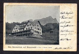 Sanatorium auf Braunwald GL, 1901, ʘ Rüti + Glarus