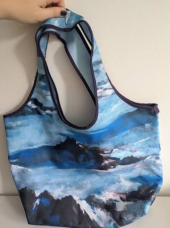Rossi Tasche blaue Berge