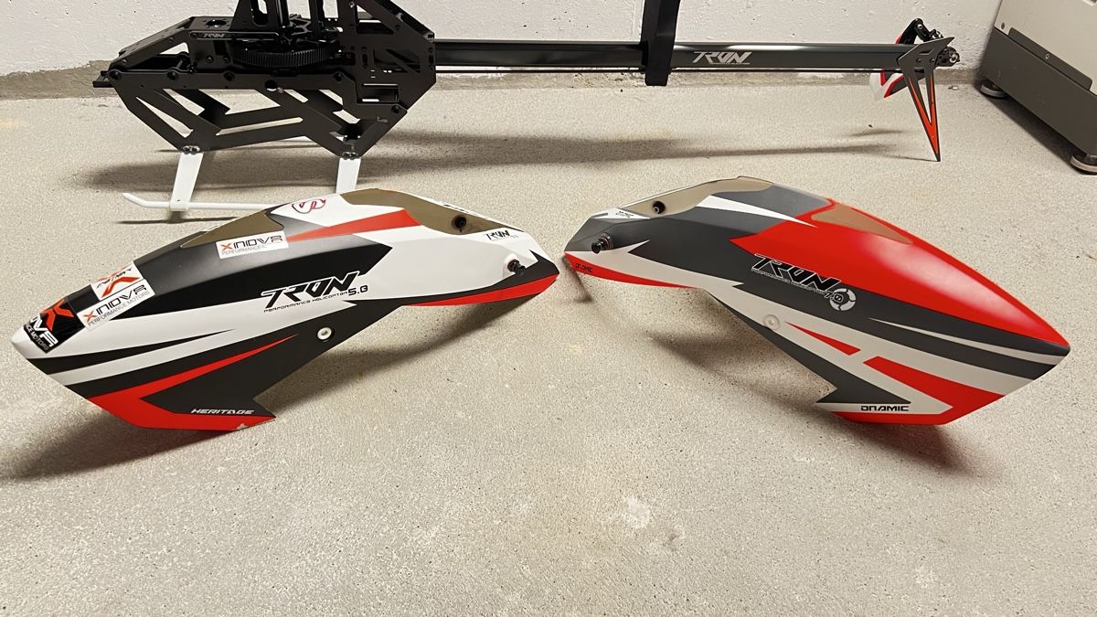 RC Modellbau: Tron 5.8 HERITAGE weiss/orange – Gebraucht aus Safenwil von Tinus84 4