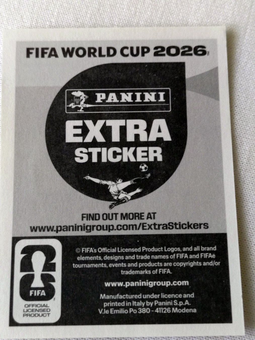Panini Carte collezionabili: Messi Extra Sticker Panini FIFA WM 2026 – Nuovo e nell'imballaggio originale da Bottmingen venduto da Malina_Outlet 1