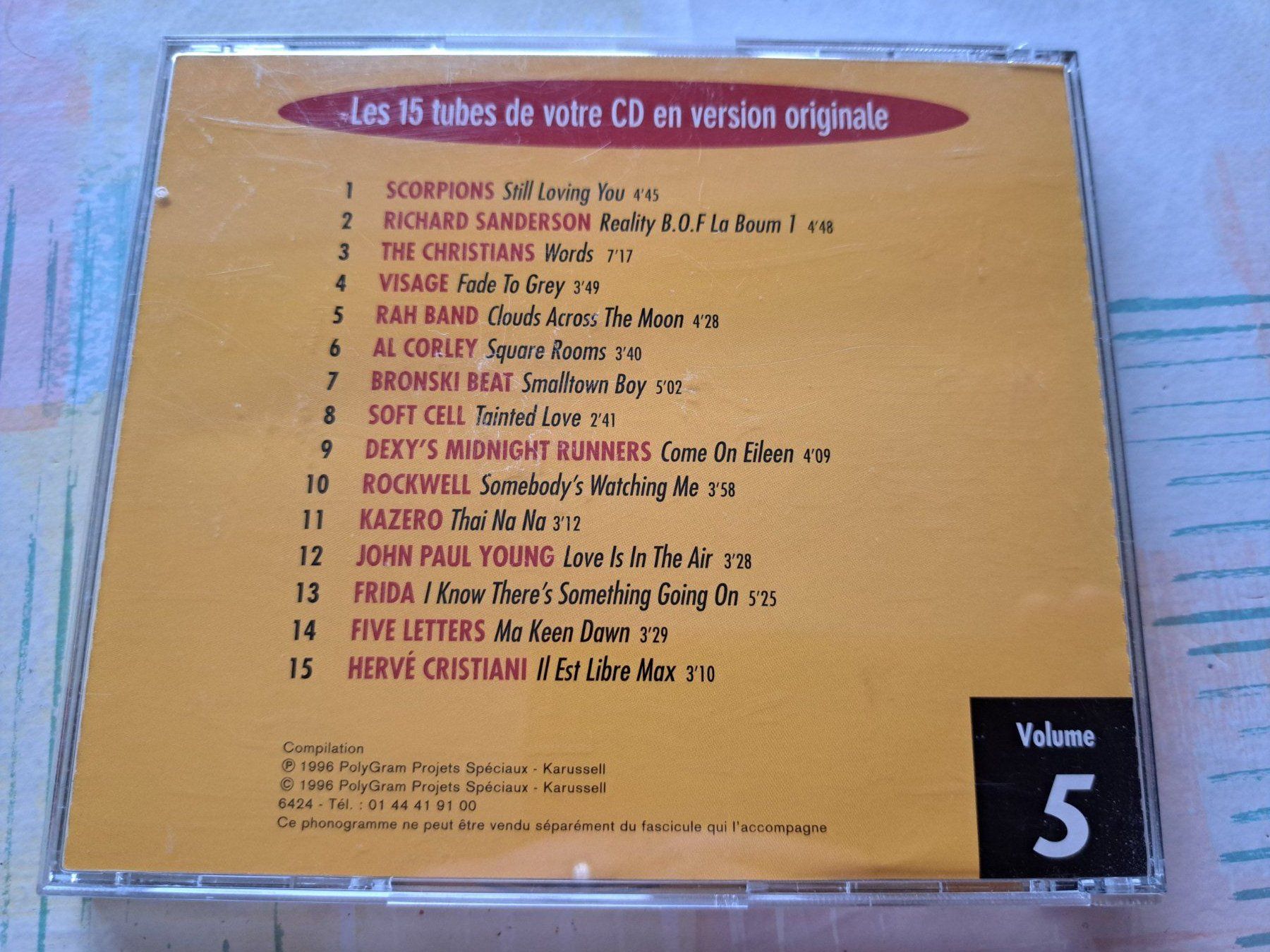 CDs: Cd La légende des tubes – D'occasion à Pully par bro_n52j 1