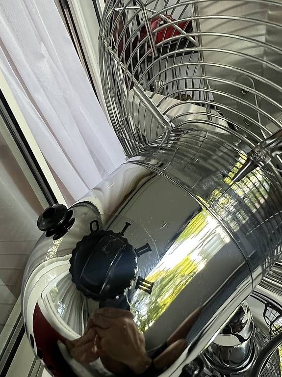 Ventilatoren: TRISTAR Tischventilator 58.6 dB, Durchmesser 30cm Silber – Gebraucht aus zürich von f_p 2