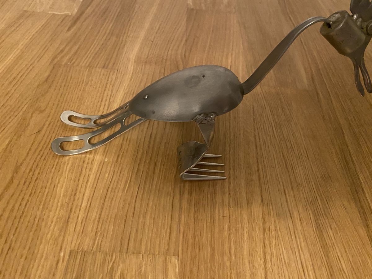 Skulpturen & Statuen: Vogel Skulptur - Kunst aus Besteck! – Neu (gemäss Beschreibung) aus Killwangen von BeautysAndEmmas 2