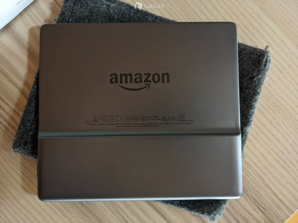 Amazon Tablet PC: Amazon Kindle Oasis E-Book Reader mit OVP und Schutzhülle – Nuovo (secondo la descrizione) da Innertkirchen venduto da Flir 2